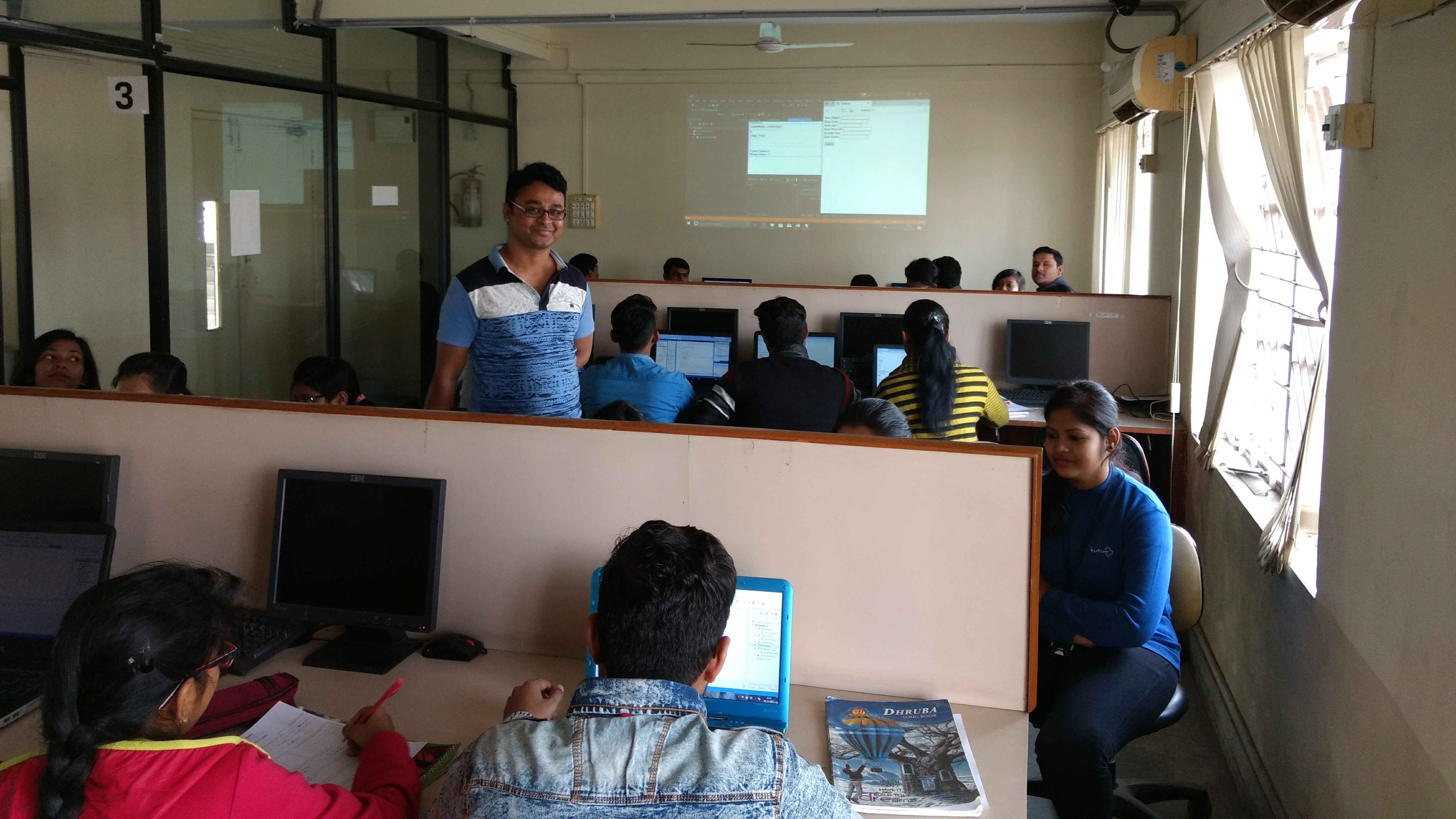 BCA final year project onsite training at Durgapur NHSM