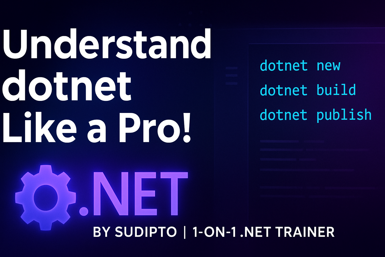 Master dotnet CLI Commands | Understand .NET Like a Pro